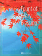 Fount of Every Blessing piano sheet music cover